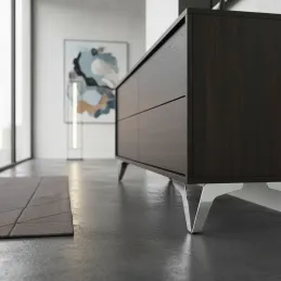 Nábytková nožička VENEA / Lesklý chróm