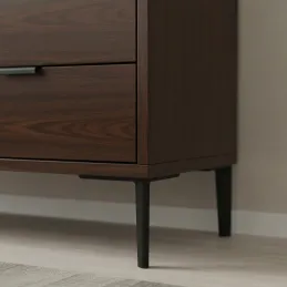 Nábytková nožička GOLEM / Čierna matná