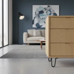 Nábytková nožička WIRE / Čierna matná