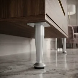 Nábytková nožička EUROPE / Chróm matný