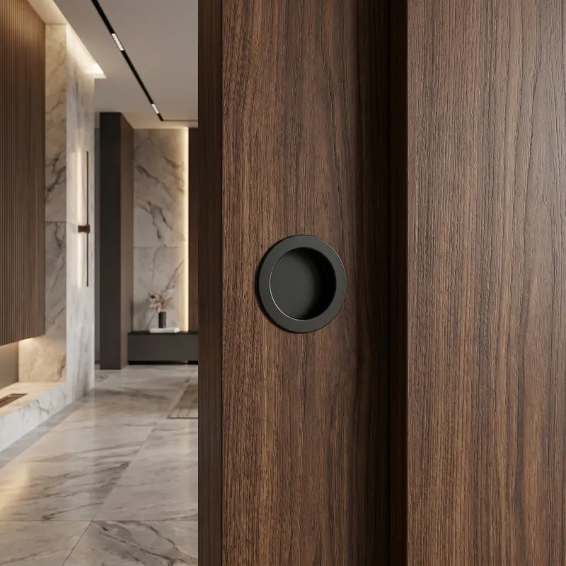 Úchytka na zafrézovanie STELLA / Čierna matná