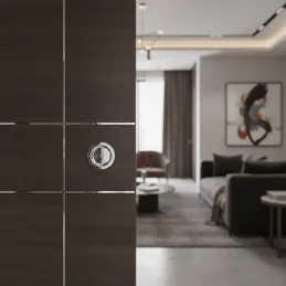 Úchytka na zafrézovanie STELLA / Lesklý chróm