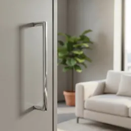 Úchytka OMEGA / Lesklý chróm