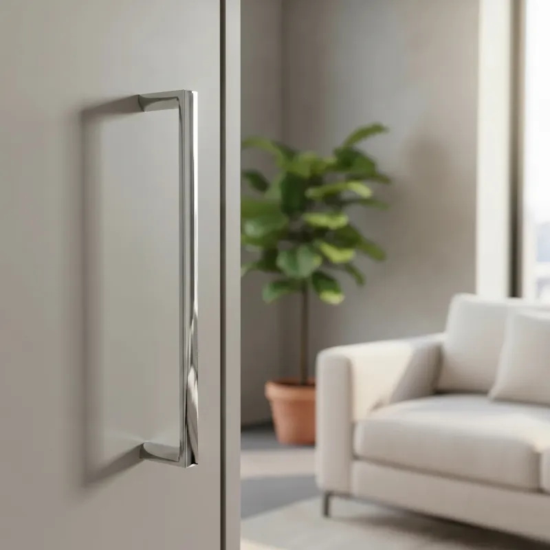 Úchytka OMEGA / Lesklý chróm