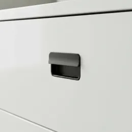 Úchytka na zafrézovanie RAMONA / Čierna matná