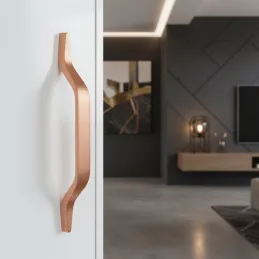 Úchytka LONG / Meď brúsená