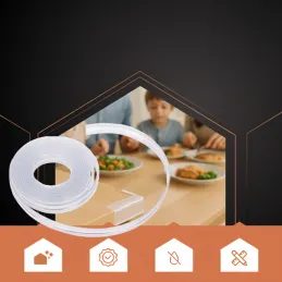 Samolepiace ochranné tesnenie na nábytok 3 m / Transparent