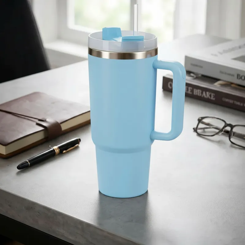Termo pohár na nápoje TROPHY 1200 ml / Modrá