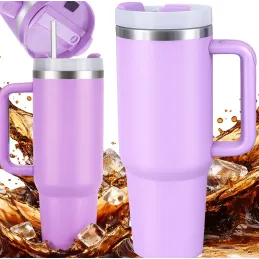 Termo pohár na nápoje TROPHY 1200 ml / Fialová
