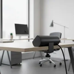 Elektrická zásuvka OFFICE 3x230V + 1xUSB C+A FRENCH / Čierna matná