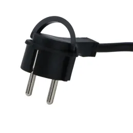 Interiérová zásuvka ALPHA BOX SCHUKO 1x230V + USB C / Čierna matná