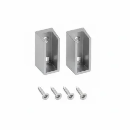 Vešiaková tyč 1m SLIM na LED pásik s koncovkami / Hliník