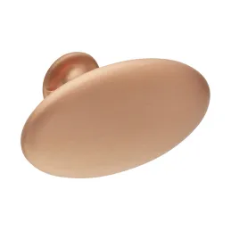 Úchytka ALFREDO knopka / Meď brúsená