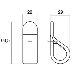 Knopka DROP / Biela matná