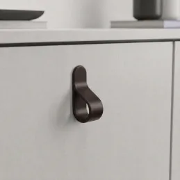 Knopka DROP / Tmavohnedá