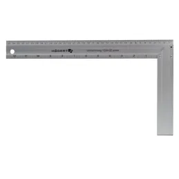 Hliníkový tesársky uhlomer HOGERT