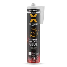 Lepidlo MS POLYMER 290 ml s okamžitou fixáciou / Biela