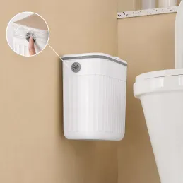 Odpadkový kôš BIBA na dvierka 11L / Biely