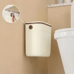 Odpadkový kôš BIBA na dvierka 11L / Béžová