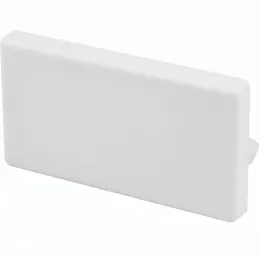 Koncovka na LED profil ZARIA - bez diery / Biela matná