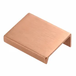 Úchytka na hranu dvierok DIAZ / Meď brúsená