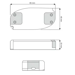 LED Trafo PREMIUM SLIM 12V DC / 8W