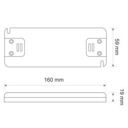 LED Trafo PREMIUM SLIM 12V DC / 50W