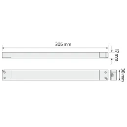 LED Trafo PREMIUM SLIM LONG 12V DC / 75W