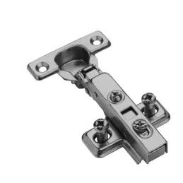 MINI záves naložený s tlmením 26 mm CLIP / Čierna