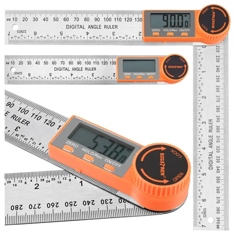 Digitálny elektronický uhlomer ANGLE RULER
