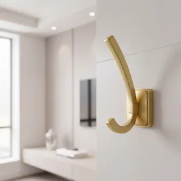 Vešiak PORTAS / Zlatá matná