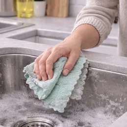 Sada mikrovláknových utierok TOPCLEAN - 10ks