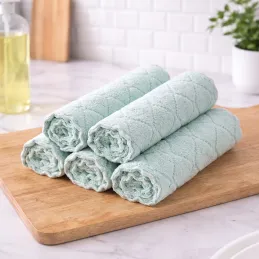 Sada mikrovláknových utierok TOPCLEAN - 10ks