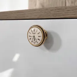 Úchytka knopka VIAMO CLOCK / Staromosadzná