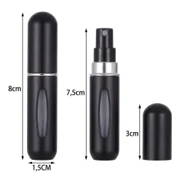 Set 2ks cestovný rozprašovač na parfém COUPLE 5ml / Zlatý