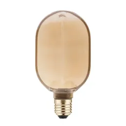 Dekoratívna LED žiarovka TANGO 4W / Dymová hnedá