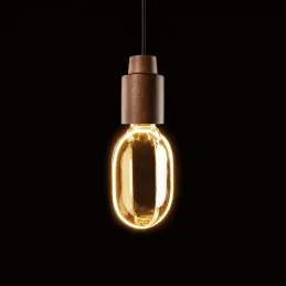 Dekoratívna LED žiarovka TANGO 4W / Dymová hnedá