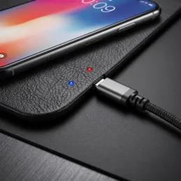 Podložka pod myš s wireless nabíjaním na telefon LUXPAD / Čierna