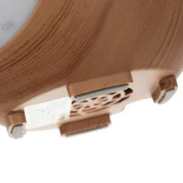 LED ultrazvukový zvlhčovač vzduchu s diaľkovým ovládaním DROP / Prírodné drevo