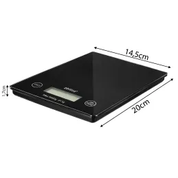 Kuchynská digitálna váha EASY COOK / Čierna