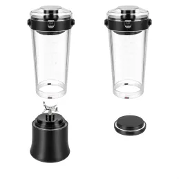 USB elektrický mixér ARIANO na smoothie a kokteily 600 ml / Čierny