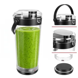 Náhradná nádoba pre USB elektrický mixér ARIANO 600 ml / Čierna