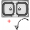 Kvalitný drez značky Sinks je určený na zabudovanie drezu na pracovnú dosku. Plech s hrúbkou 0,6mm. Farebné prevedenie je nerez. Akcia drez + batéria za výhodnú cenu. 